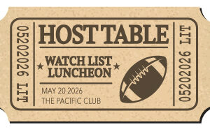 2026 Watch List Luncheon Host Table